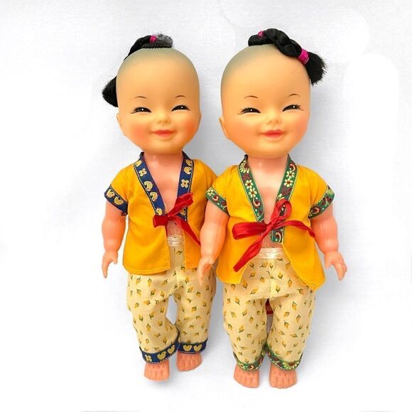 Vintage Oriental Baby Dolls - Picture 4 of 6